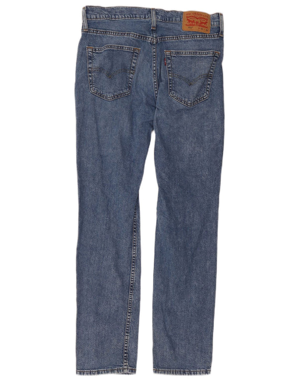Levi's Masculino 511 Slim Jeans W32 L32 Azul Algodão