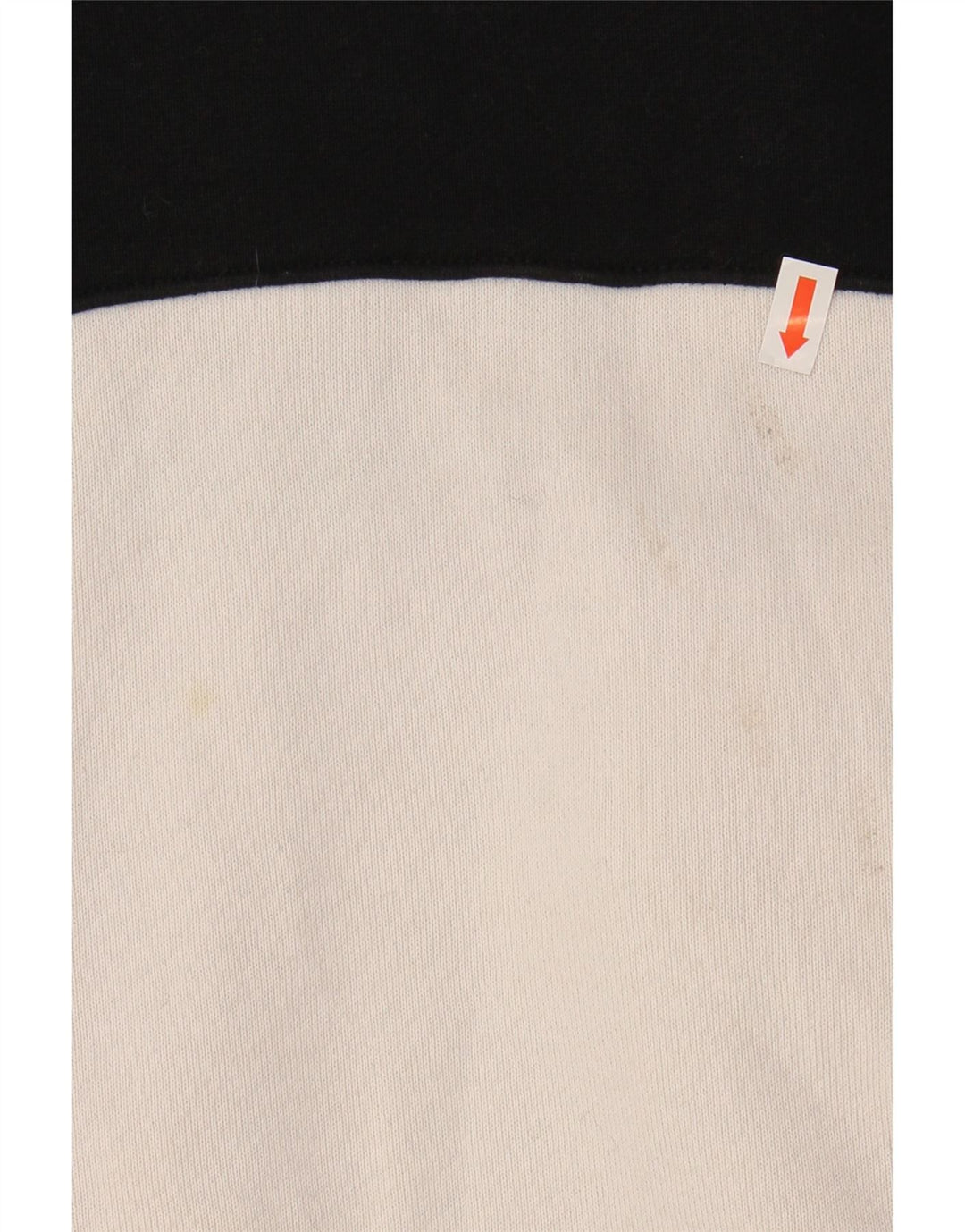 NIKE Mens Graphic Moletom Jumper Grande Preto Colorblock Algodão