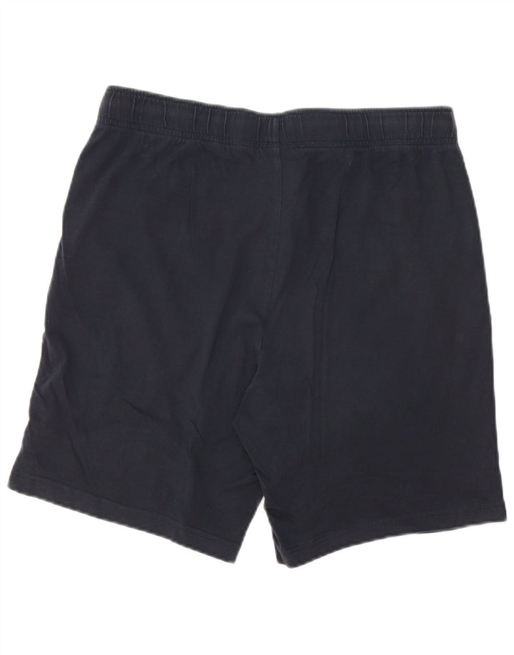 Shorts esportivos masculinos Champion grande algodão preto