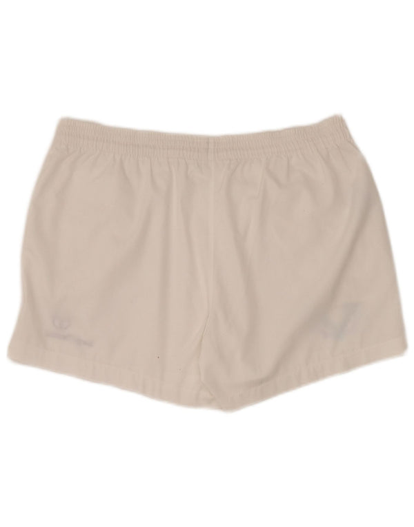Sergio Tacchini Mens Graphic Sport Shorts IT 52 Grande Poliéster Branco
