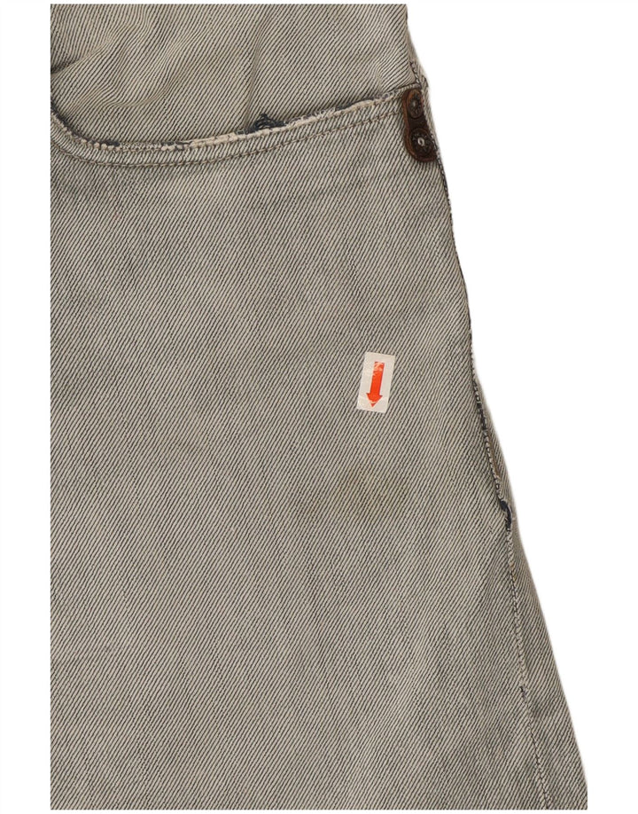 Calça jeans reta masculina TIMBERLAND W32 L31 cinza