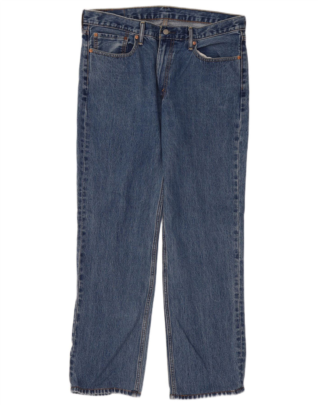 Levi's Masculino 514 Straight Jeans W36 L34 Azul Algodão