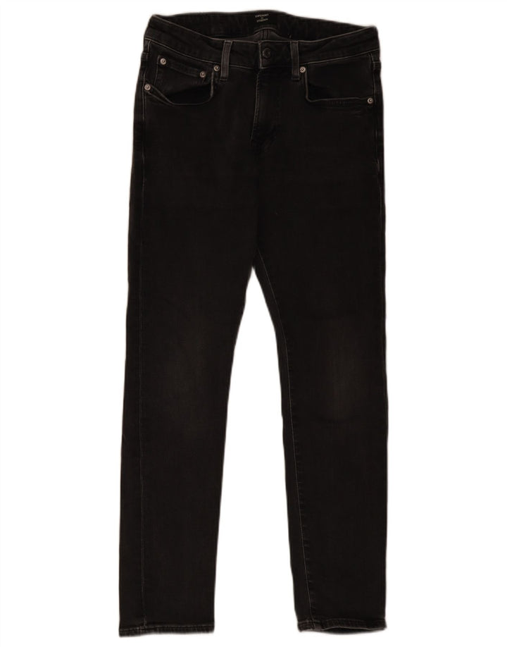 Calça jeans skinny feminina SUPERDRY W30 L30 cinza