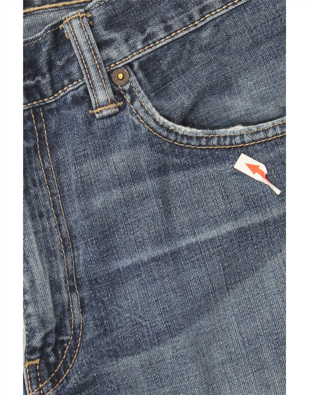 Calça jeans feminina Levi's 508 Straight W32 L28 azul