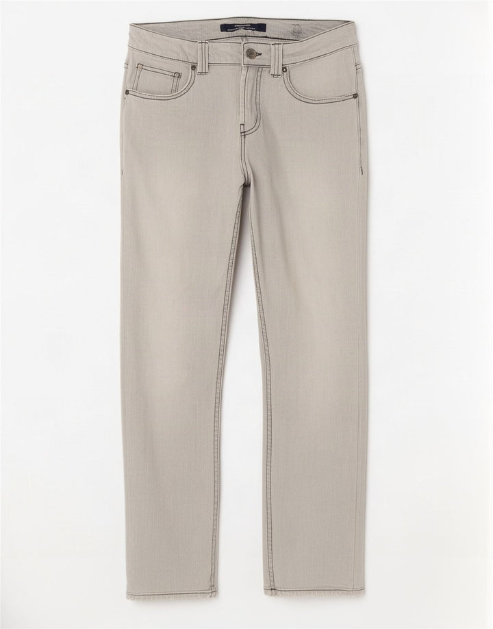 Dunlop Mens Slim Jeans W32 L29 Algodão Cinza