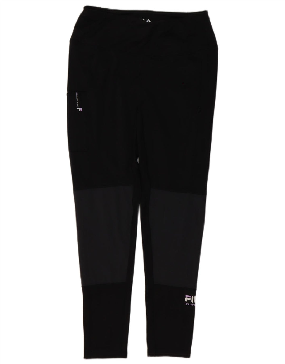 Leggings Fila Feminino UK 12 Médio Preto