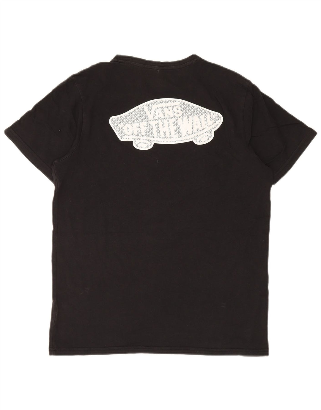 Camiseta masculina Vans Regular Fit Graphic Top Médio Algodão Preto