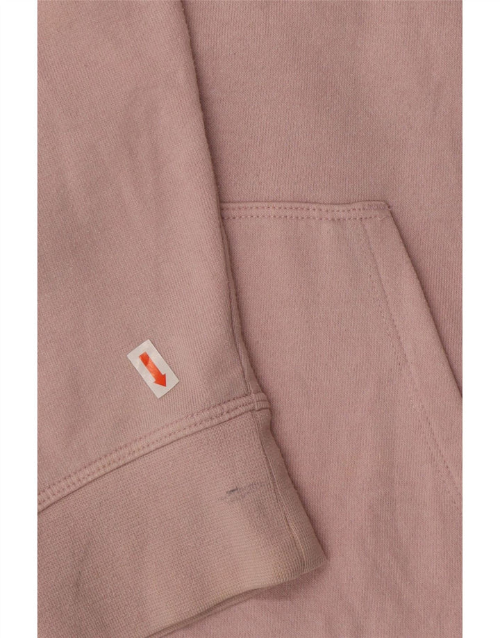 CHAMPION Womens Graphic Hoodie Jumper UK 18 XL Pink Cotton Vintage Champion and Second-Hand Champion from Messina Hembry 