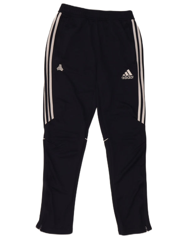 Calças de treino Adidas Boys Climacool 13-14 anos azul marinho esportivo