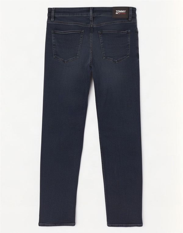 Tommy Hilfiger Masculino Slim Jeans W34 L32 Azul Marinho