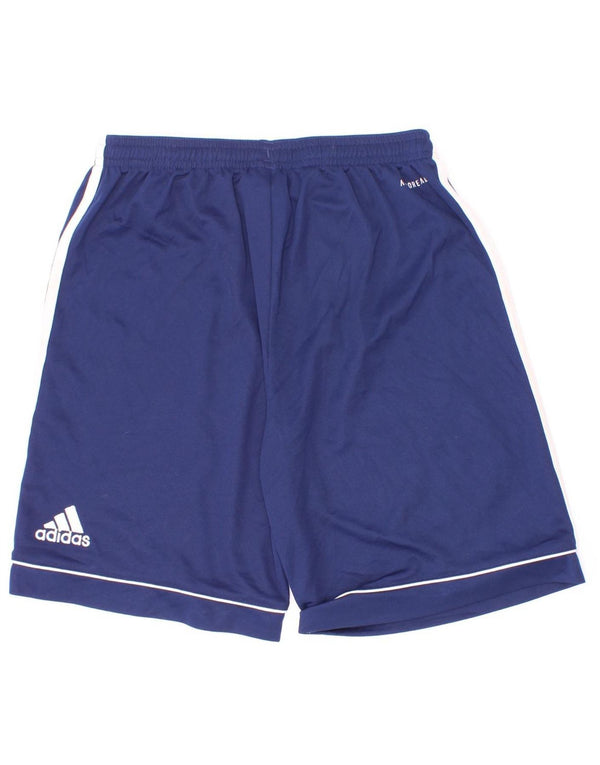Calções desportivos Adidas Boys Aeroready 13-14 anos azul marinho poliéster
