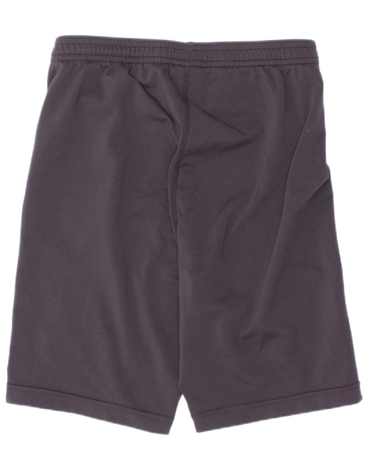Shorts esportivos Adidas meninos 10-11 anos cinza poliéster