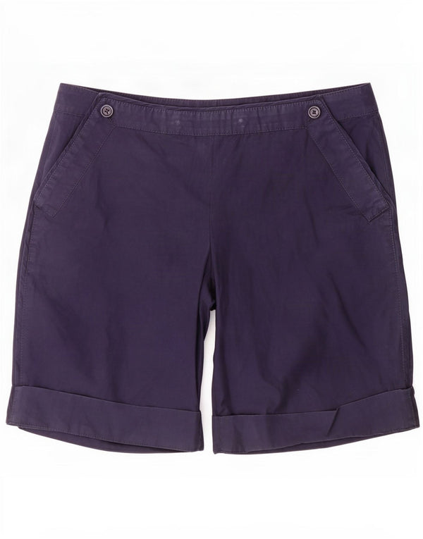 Hugo Boss Womens Chino Shorts Grande W32 Azul Marinho