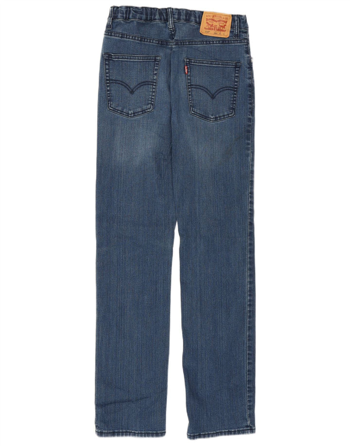 Levi's Boys 514 Straight Jeans 15-16 Anos W29 L31 Azul Algodão