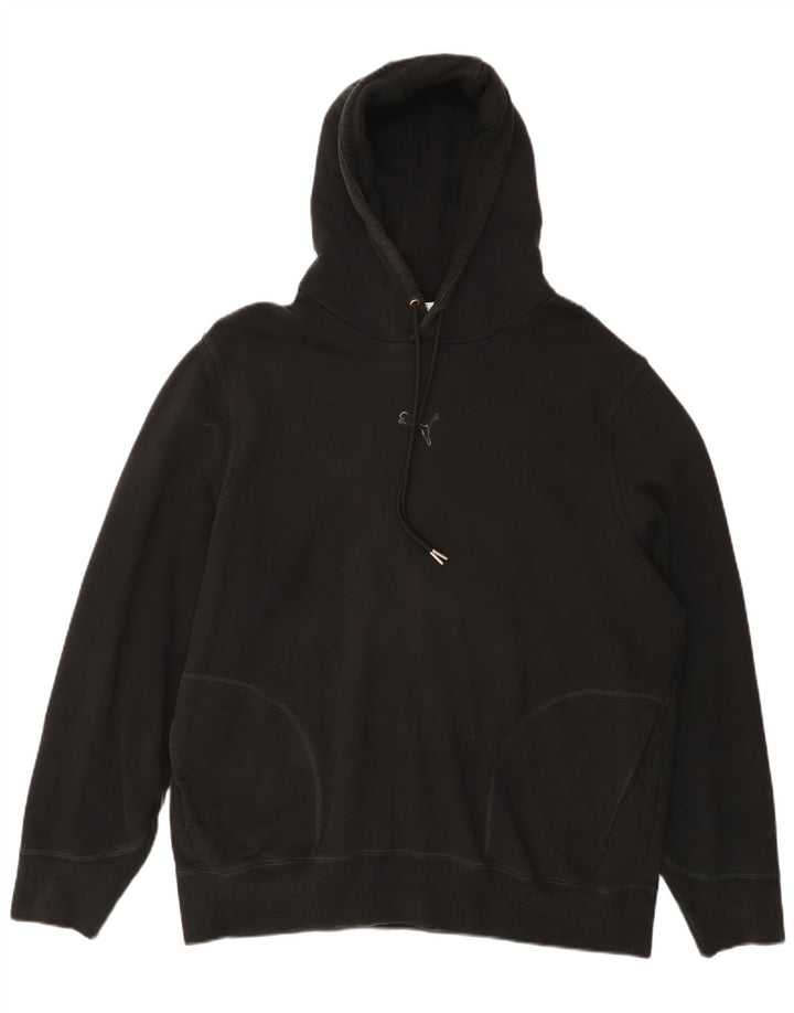 PUMA Mens Hoodie Jumper XL Algodão Preto
