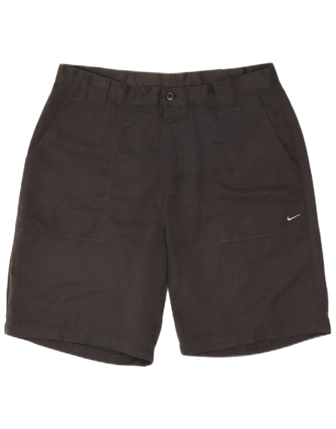 Nike Mens Golf Chino Shorts W36 Grande Poliéster Preto