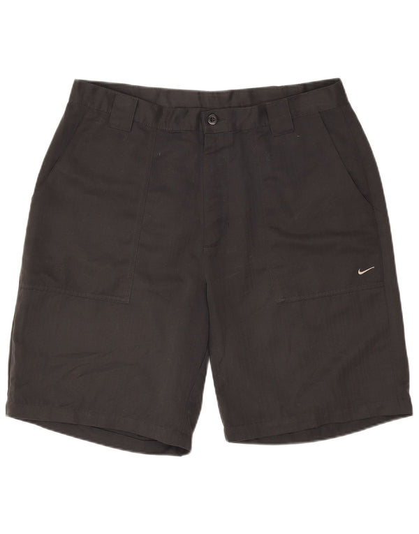 Nike Mens Golf Chino Shorts W36 Grande Poliéster Preto
