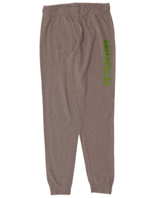 Calça de treino gráfico Caterpillar Boys Joggers 15-16 anos algodão cinza