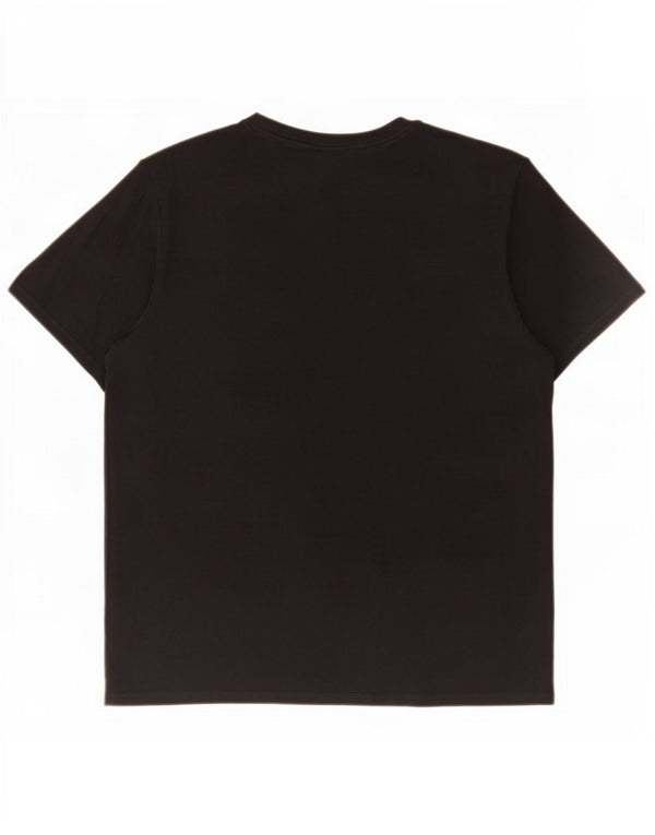 Camiseta Nike Masculina Dri Fit Graphic Top Grande Preto