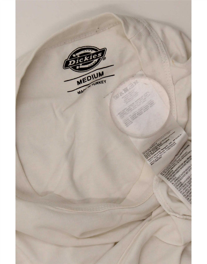 Camiseta masculina Dickies Top médio algodão branco
