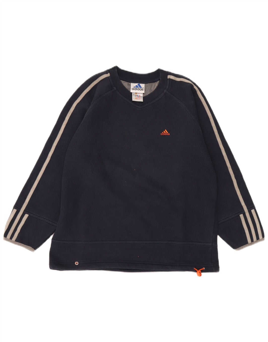 Camisola Adidas Menino Jumper 11-12 Anos Azul Marinho Algodão