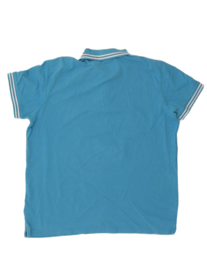 Camisa polo masculina KAPPA 2XL algodão azul