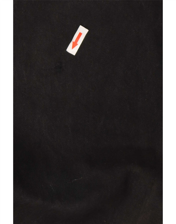 Jeans retos masculinos Levi's W36 L32 algodão preto