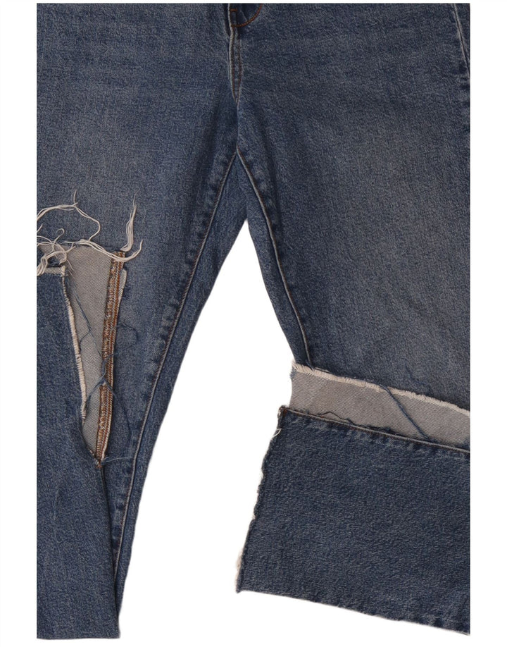 Calça jeans feminina ZARA Bootcut EU 36 XS W26 L33 azul