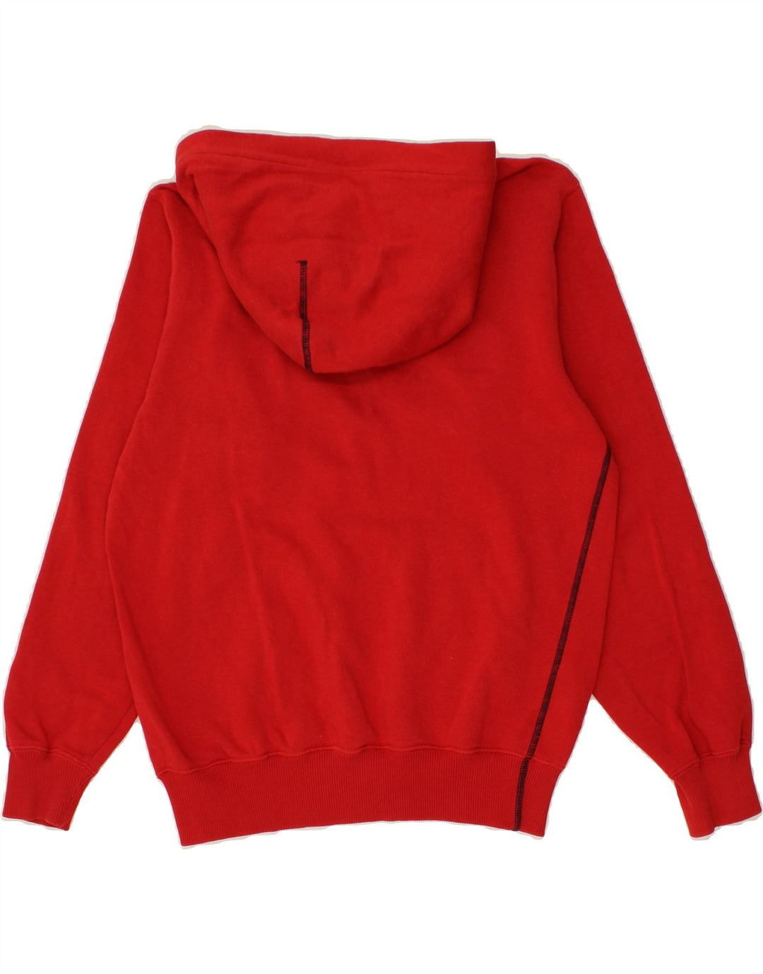 CHAMPION Mens Graphic Hoodie Jumper Small Red Cotton Vintage Champion and Second-Hand Champion from Messina Hembry 