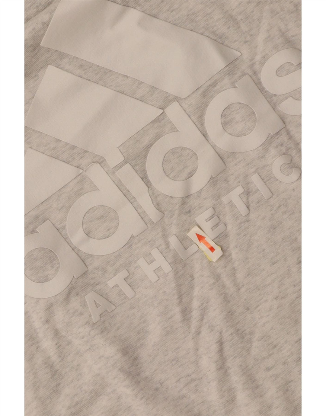 ADIDAS Womens Graphic Sweatshirt Jumper UK 16 Grande Cinza
