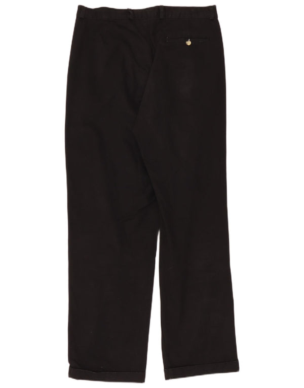 Calça Chino Masculina Berto Lucci IT 48 Médio W32 L31 Algodão Preto