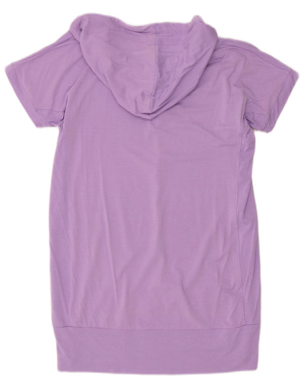 Camiseta feminina Ellesse com estampa gráfica UK 16 grande viscose roxa