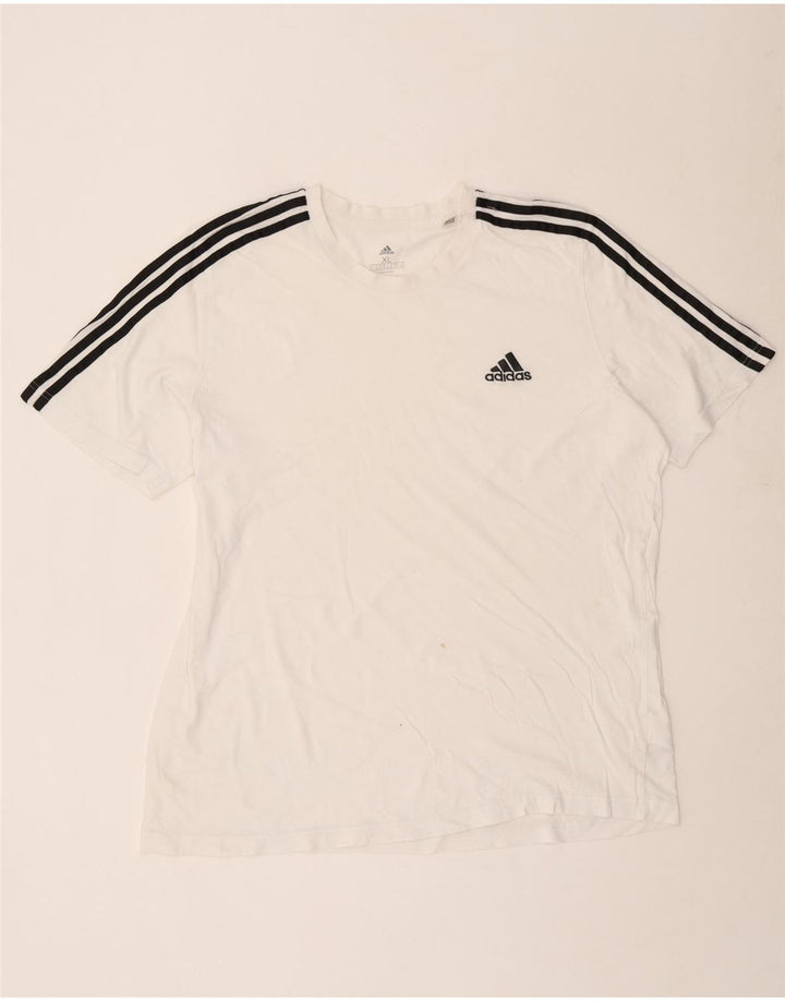 Camiseta masculina Adidas Top XL algodão branco