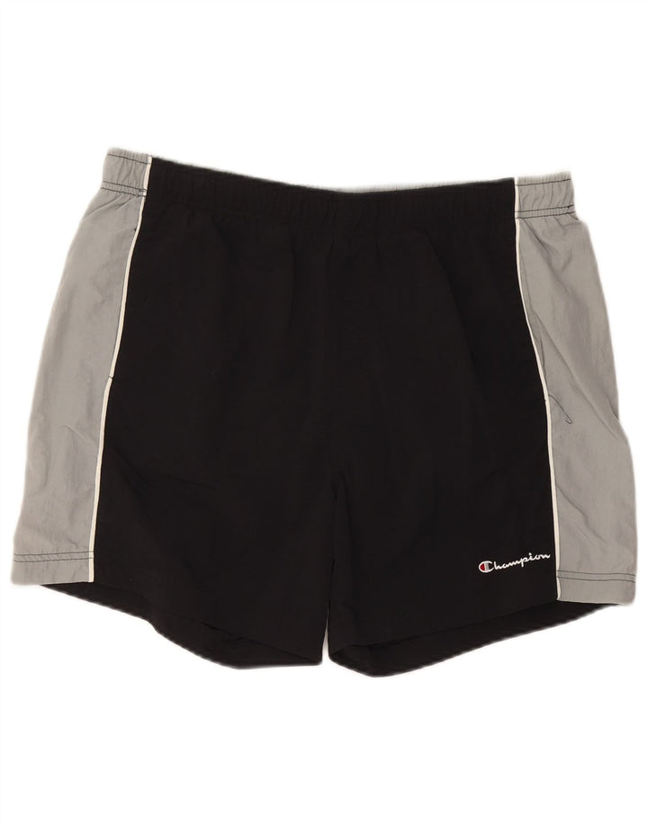 CHAMPION Roupa de banho masculina 2XL preto colorblock