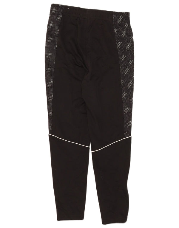 Calças de treino Puma Boys 11-12 anos poliéster preto manchado