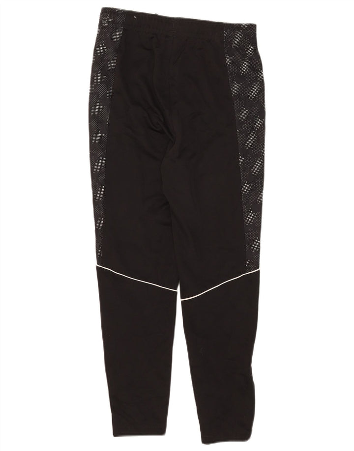 Calças de treino Puma Boys 11-12 anos poliéster preto manchado