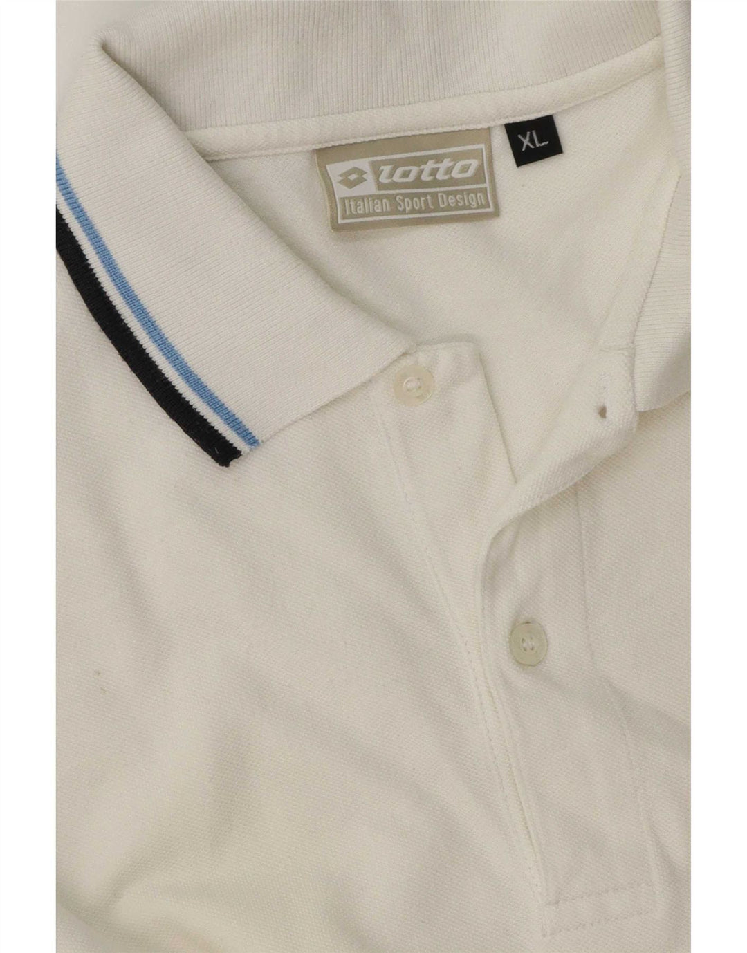 Camisa pólo masculina Lotto XL branca