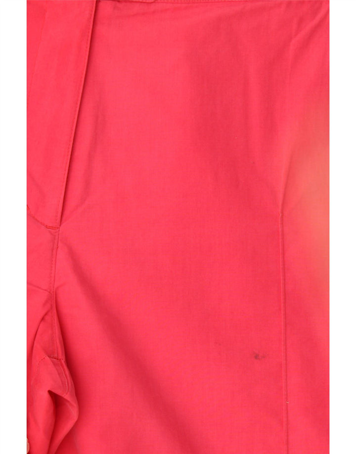 Adidas Womens Bermuda Cargo Shorts UK 14 Grande W32 Poliéster Rosa