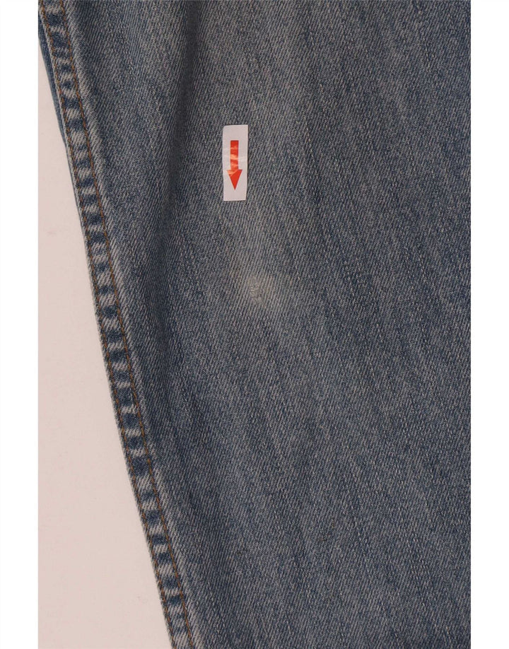 Wrangler Masculino Texas Straight Jeans W38 L32 Azul Algodão
