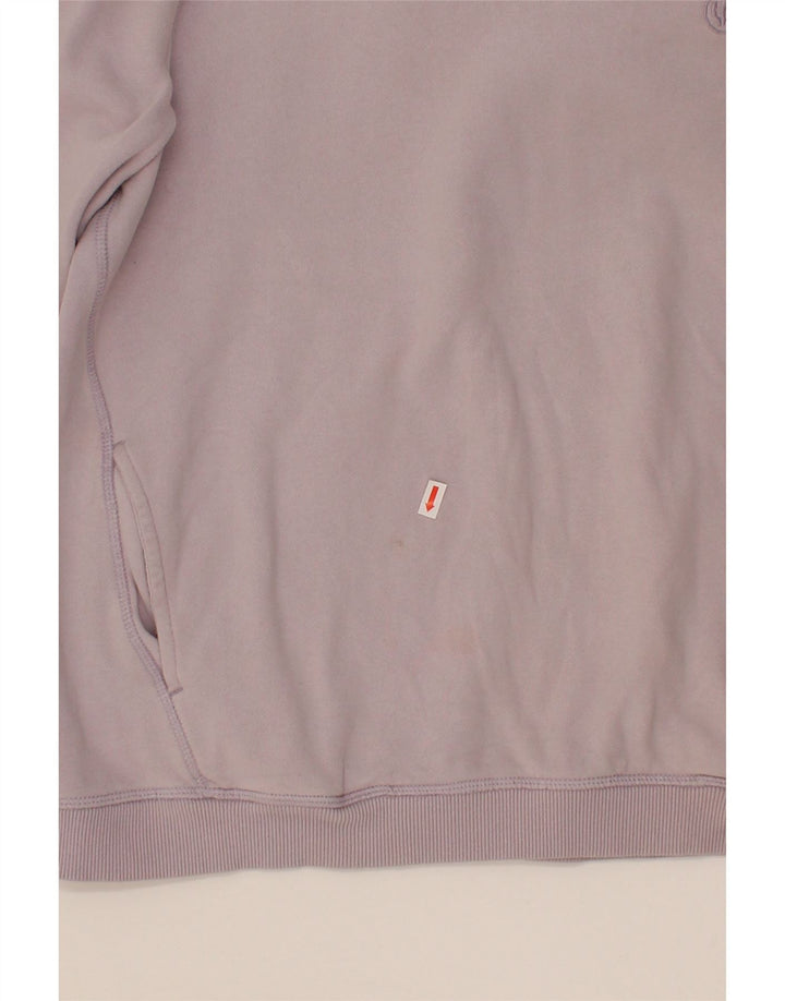 FAT FACE Womens Hoodie Jumper UK 14 Medium Purple Cotton Vintage Fat Face and Second-Hand Fat Face from Messina Hembry 