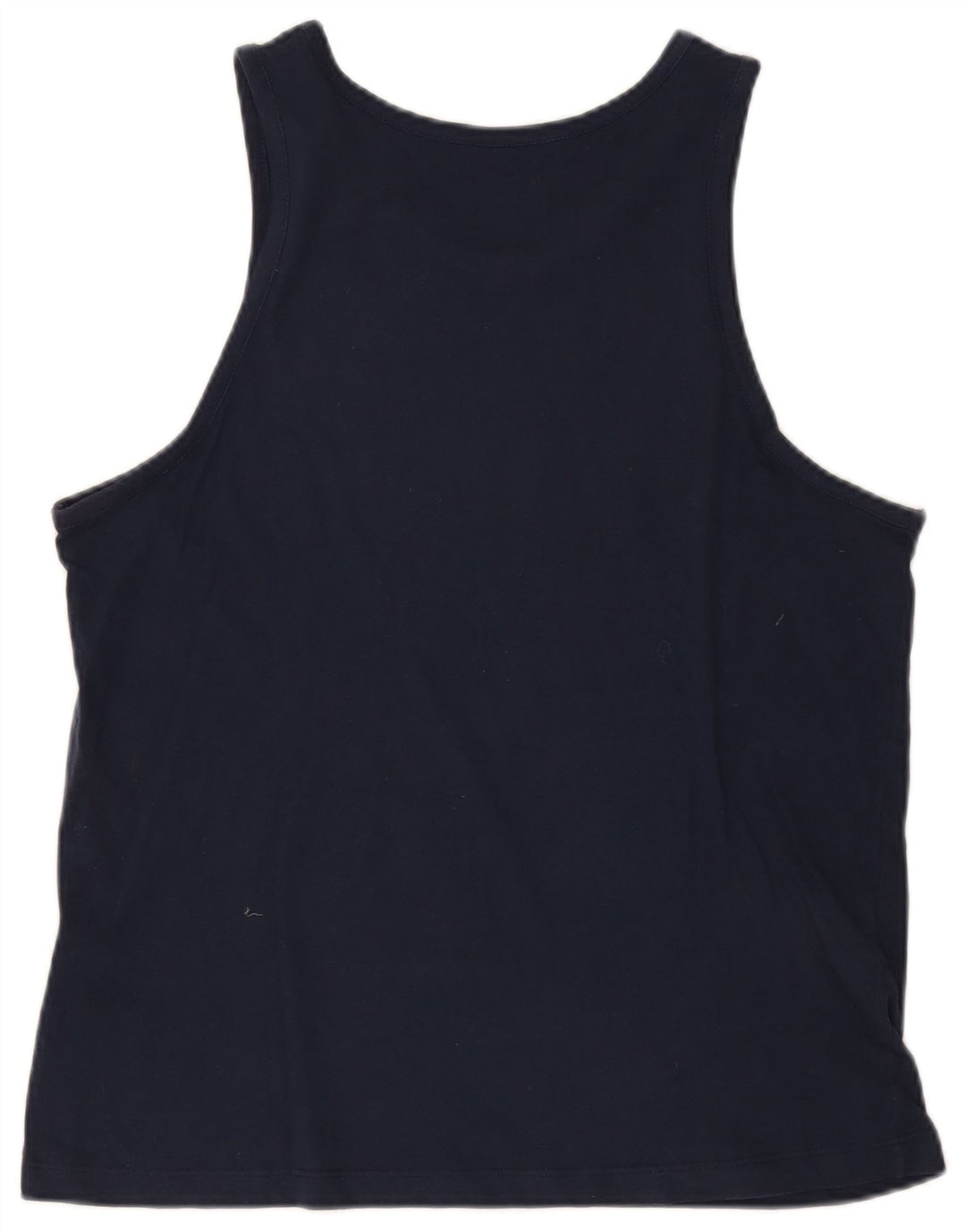 Colete gráfico Nike masculino Slim Fit top grande algodão azul marinho