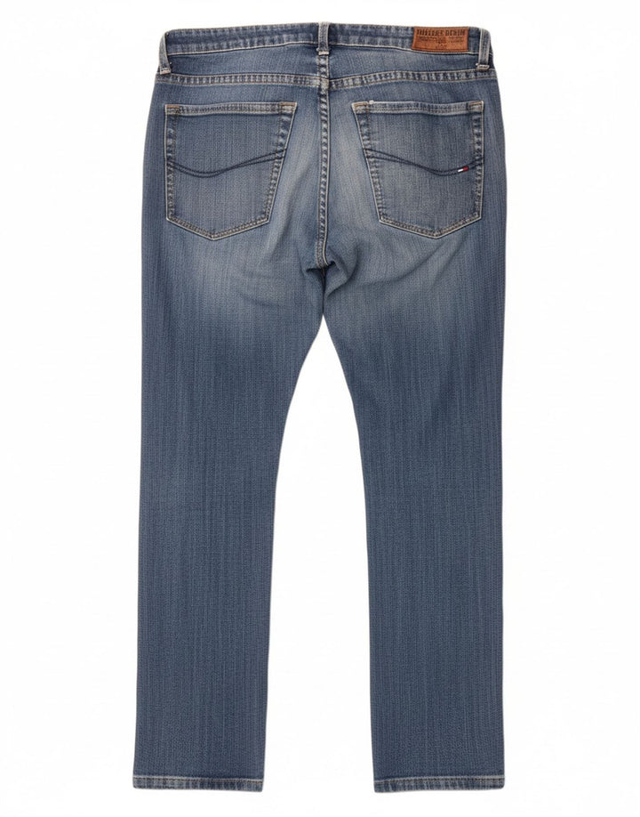 Jeans slim feminino TOMMY HILFIGER W33 L34 azul algodão