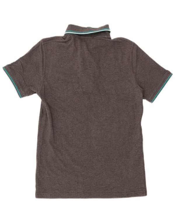 Fred Perry Mens Polo Shirt Small Grey Cotton