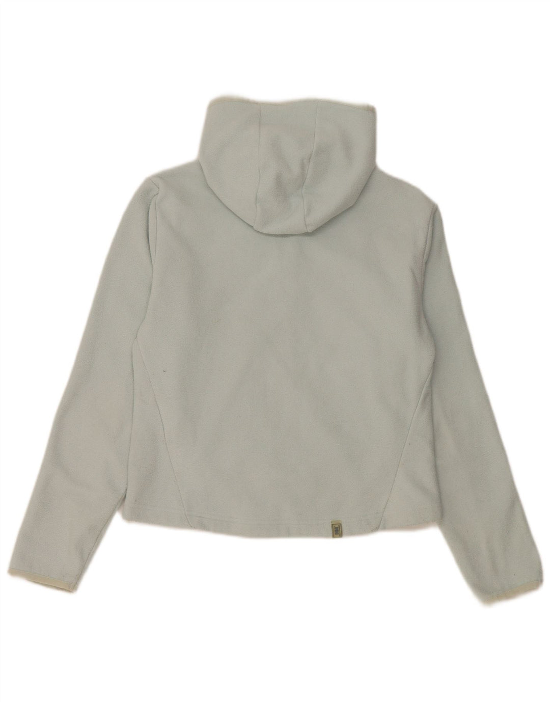 Jaqueta de lã com capuz Helly Hansen feminina UK 10 poliéster azul pequeno