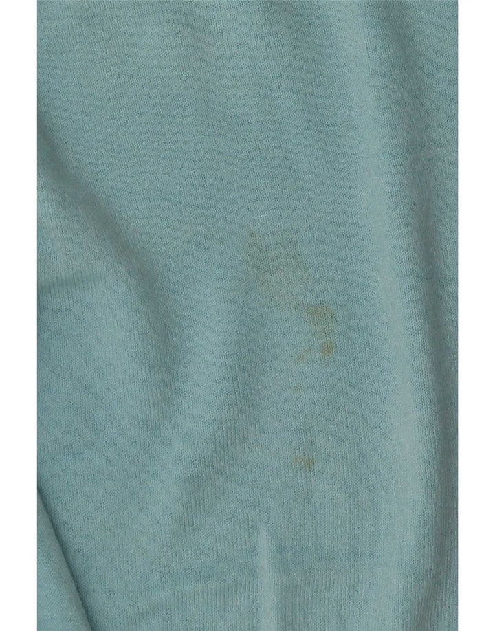 Suéter masculino Marks & Spencer Blue Harbor com decote em V grande acrílico
