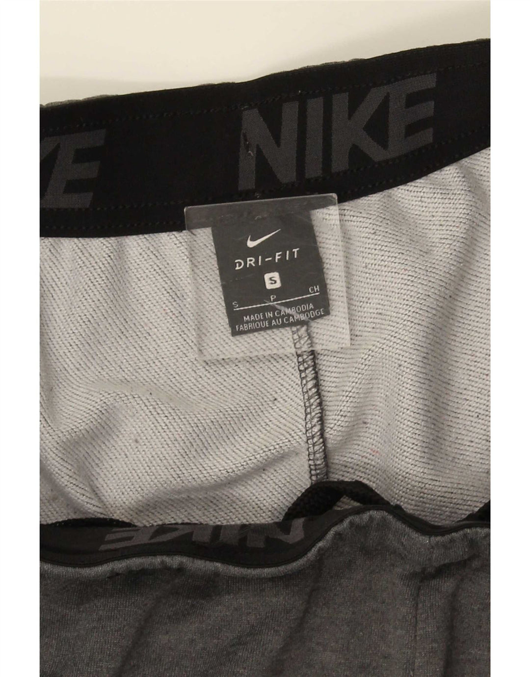 Nike Mens Dri Fit Calças de treino Joggers Pequeno Cinza