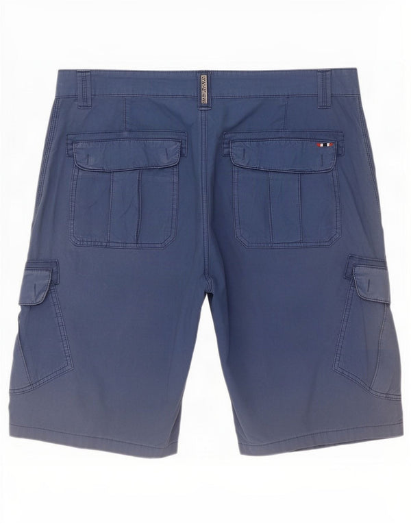 Napapijri Mens Geographic Cargo Shorts Grande W36 Azul
