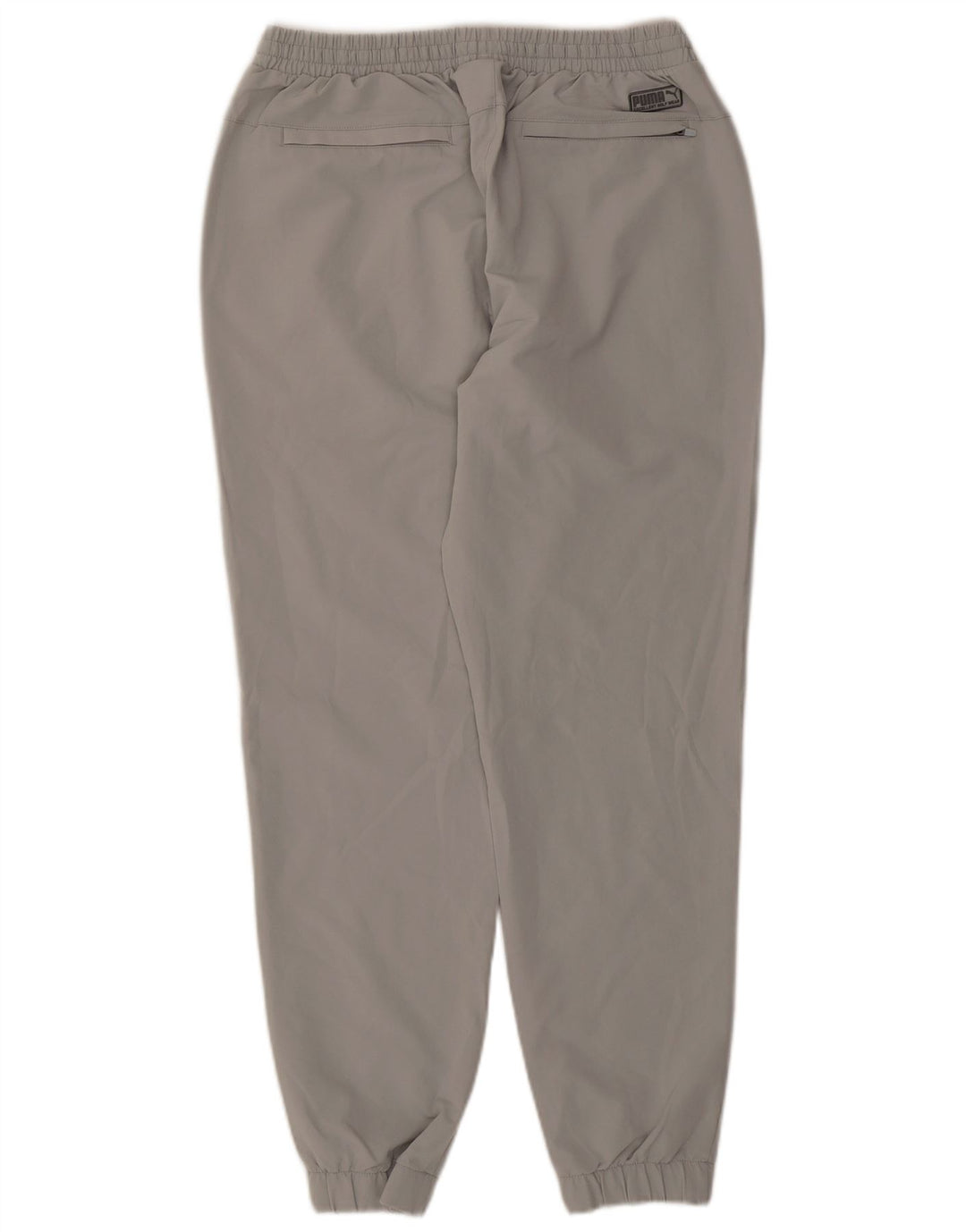 Calça de treino masculina Puma Joggers grande poliéster cinza