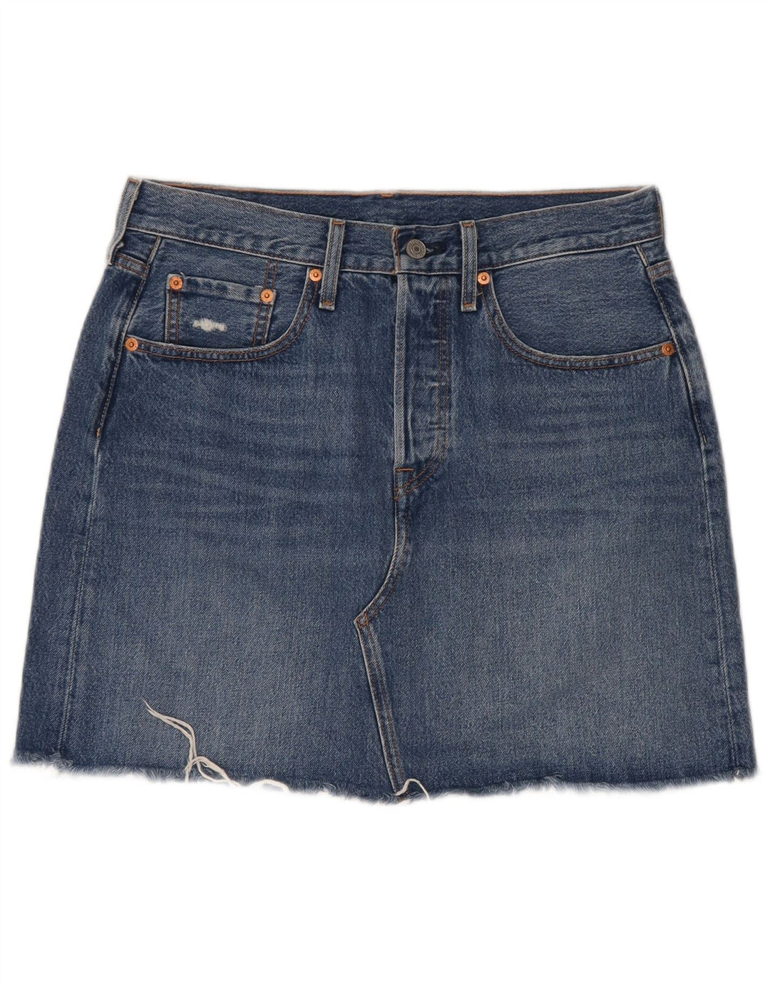 Saia jeans feminina Levi's W30 azul médio