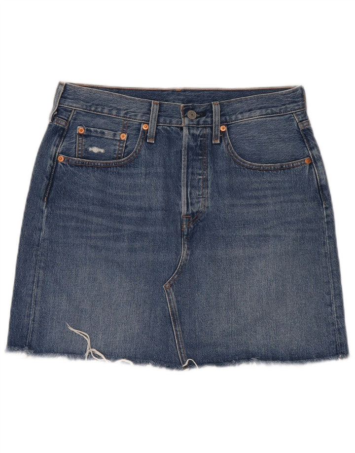Saia jeans feminina Levi's W30 azul médio